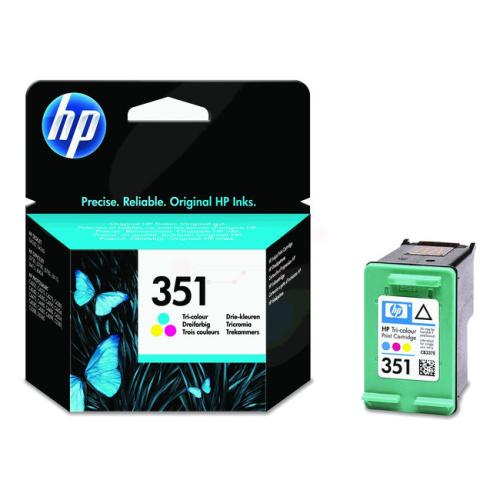 HP cartouche d'impression CB337EE, 351 couleur