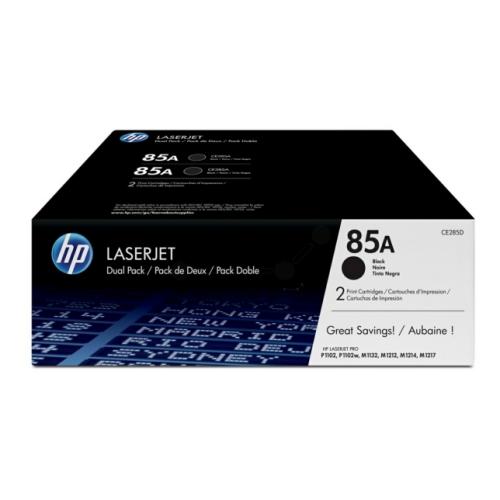 HP toner CE285AD, 85A noir (Double Pack)