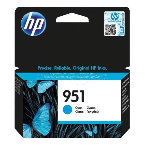 HP cartouche d'impression CN050AE, 951 cyan