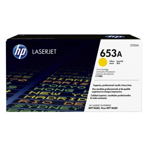 HP toner CF322A, 653A jaune