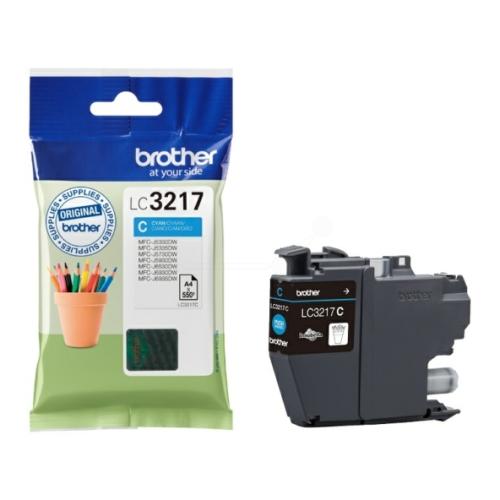 Brother cartouche d'impression LC3217C cyan