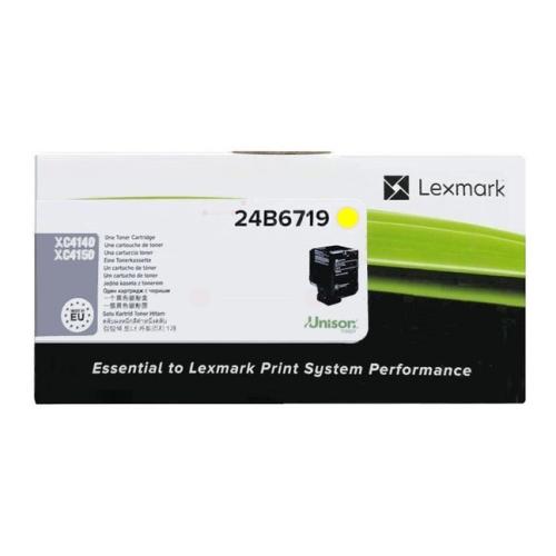 Lexmark toner 24B6719, 024B6719 jaune