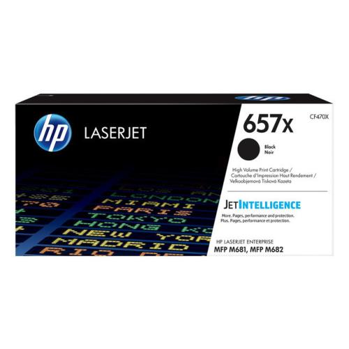 HP toner CF470X, 657X noir