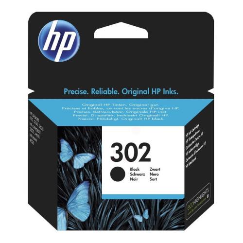 HP cartouche d'impression F6U66AE, 302 noir