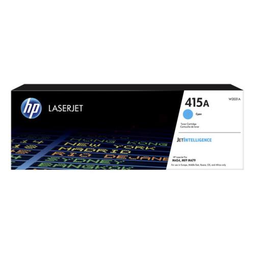 HP toner W2031A, 415A cyan