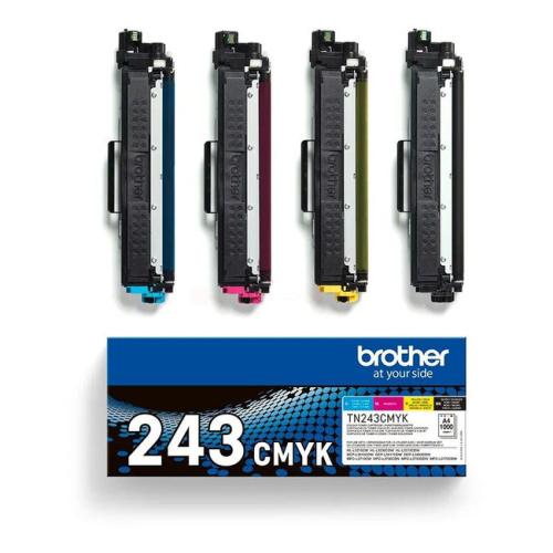 Brother toner TN243CMYK, TN243VALBP noir / cyan / magenta / jaune (multipack)