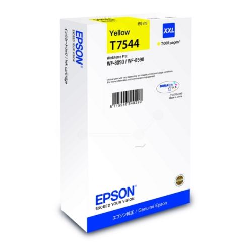 Epson cartouche d'impression C13T75444N, T7544 jaune