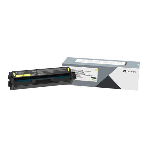 Lexmark toner 20N20Y0, 020N20Y0 jaune (Retour)