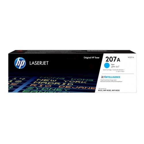 HP toner W2211A, 207A cyan