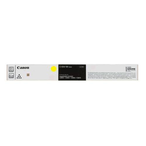 Canon toner 3769C002, CEXV58LY jaune