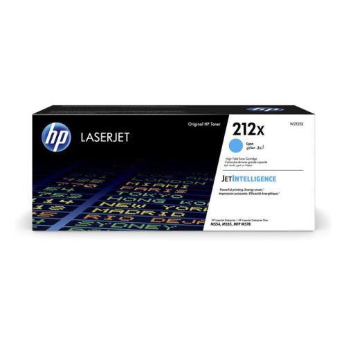 HP toner W2121X, 212X cyan