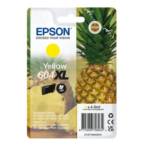 Epson cartouche d'impression C13T10H44010, 604XL jaune (grande capacité)