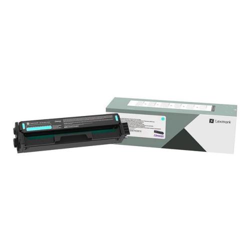 Lexmark toner C342XC0, 0C342XC0 cyan (Retour)
