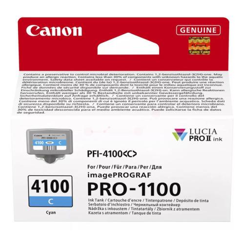 Canon cartouche d'impression 6778C001, PFI4100C cyan